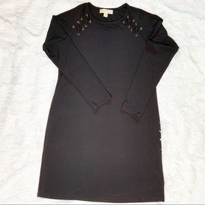 MICHAEL BY MICHAEL KORS DRESS LACE-UP ACCENTS NWT